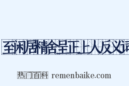至闲居精舍呈正上人反义词是什么意思的图片